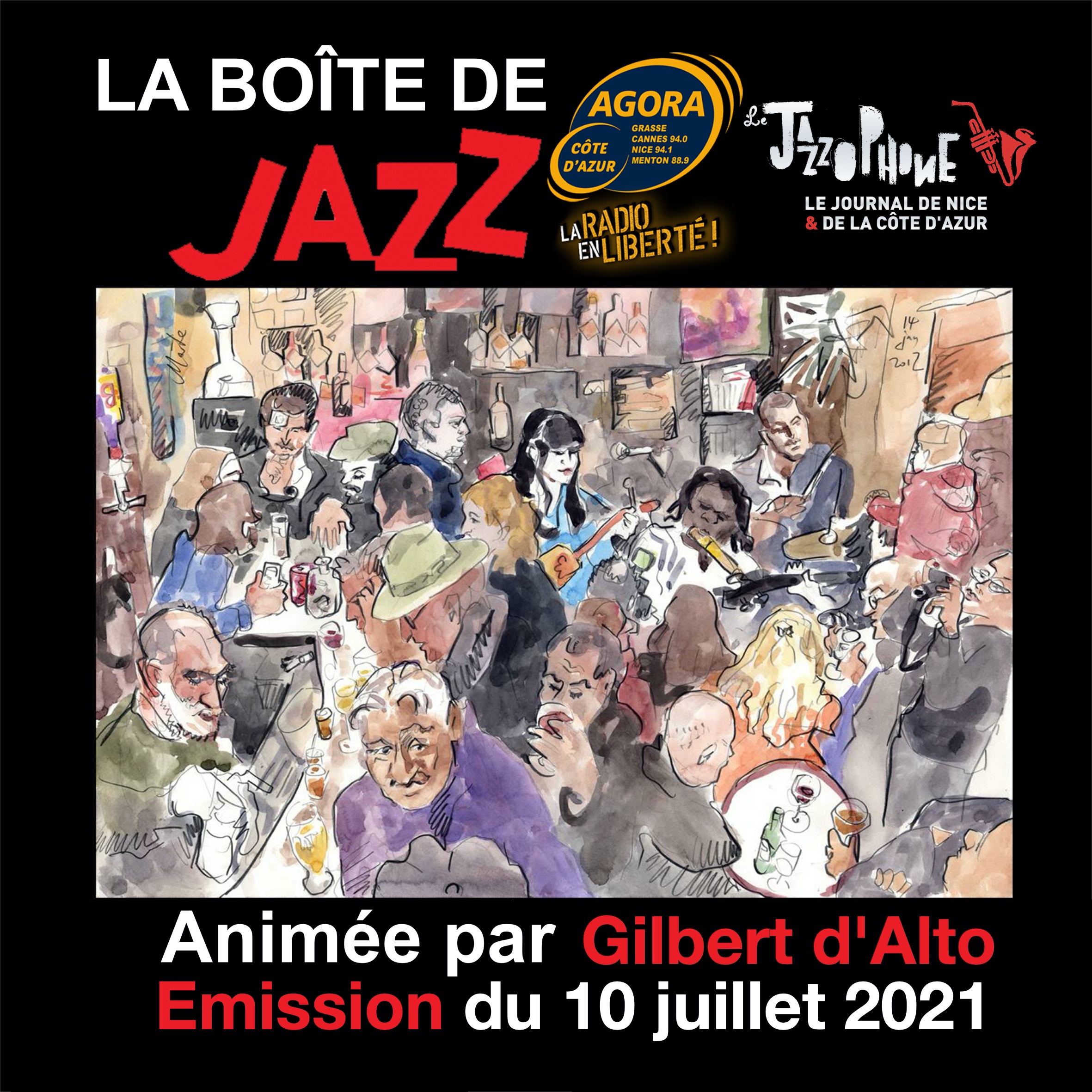 Radio & #Podcast : La Boîte de Jazz du 10 juillet 2021 – Spéciale Festivals